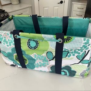 Thirty-One Large Utility Tote with Stand Tall Insert